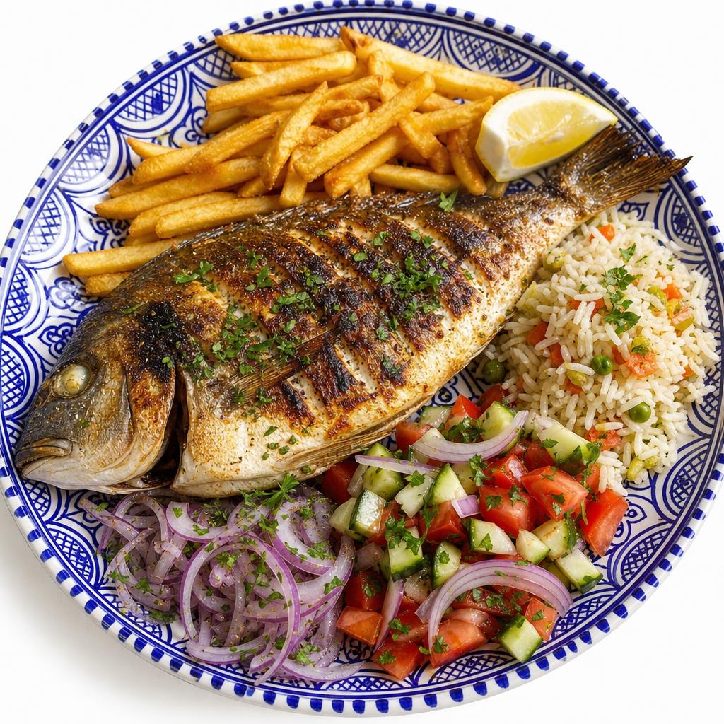 Daurade grillée