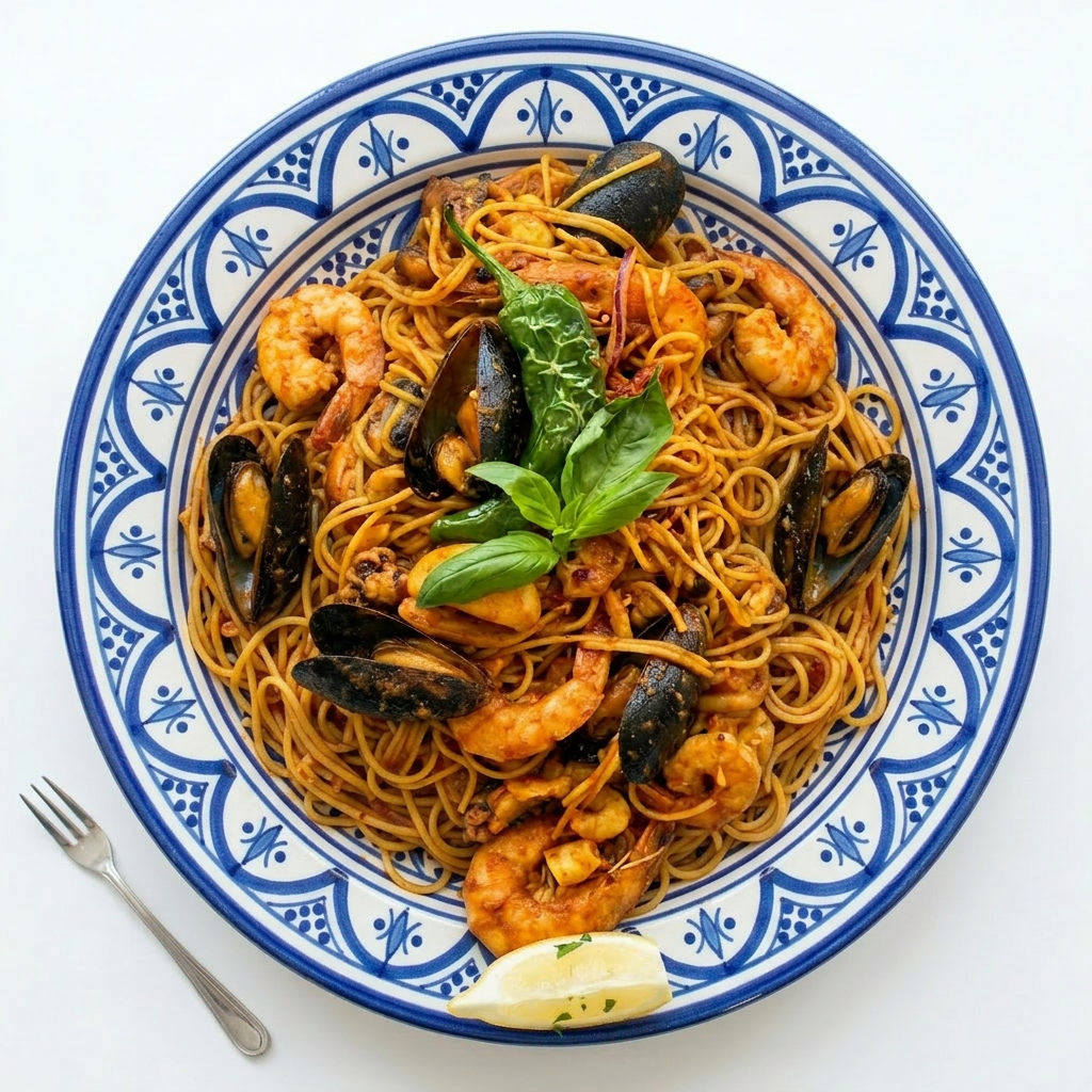Pâtes fruits de mer